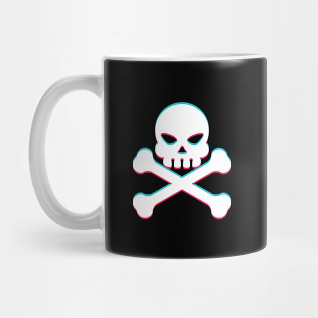 TikTok skull danger emoji smiley White by ThingyDilly